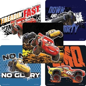 25 Disney Cars Stickers Party Favors Teacher Supply Race Lightning McQueen - Picture 1 of 1