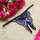 Lace Vstring Crotchless Panties Thongs Gstring Lingerie Underwear Clearance