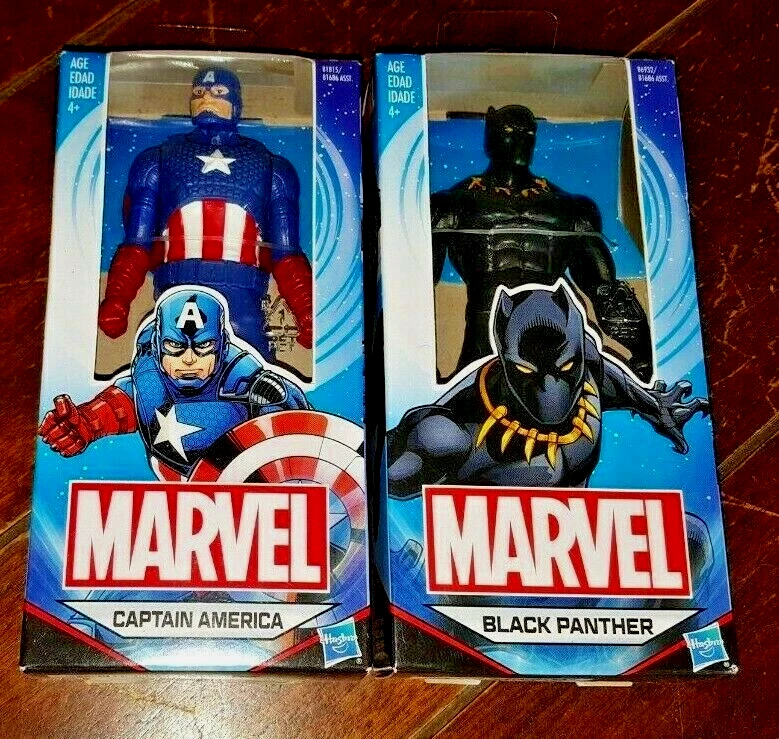 Captain America and Iron Man Avengers Marvel Hasbro Action Figure 6" Lot