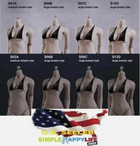 TBLeague PHICEN 1/6 SCALE Steel Skeleton FEMALE Seamless Figure Body ❶USA❶ - Picture 1 of 9