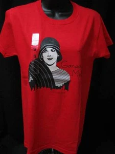 Anvil FLAPPER GIRL Gangster Moll Chicago 1928 Women's T-Shirt Top Red,Small - Bild 1 von 3