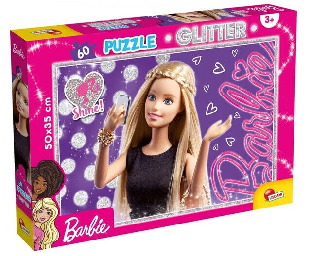 Puzzle 60 elementów. Barbie Glitter Sefie! Foto 1 de 1