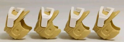 Lego Star Wars Hoth Rebel Trooper 4 желтовато-коричневые ШЛЕМЫ И ОЧКИ ТОЛЬКО для минифигурок - Изображение 1 из 2