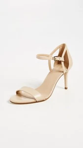 MICHAEL Michael Kors SIMONE Strappy Leather Pumps  OYSTER  10 M  NIB - Picture 1 of 5