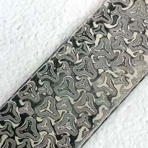 Damascus VG10 Sandwich Steel Billet Blanks Knife Making Material Heat Treated US - Picture 1 of 4
