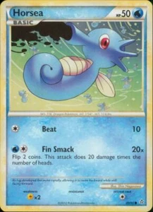 2x (HSUN-049) Horsea (C) Pokemon HGSS Unleashed Card # 49 - Picture 1 of 1