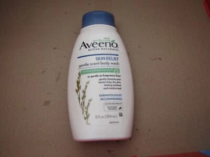 1 NEW AVEENO SKIN RELIEF BODY WASH CHAMOMILE SCENTED 12 OZ RARE HTF - Picture 1 of 2