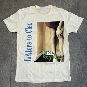 Letters To Cleo Shirt Mens Small Aurora Gory Alice Studio Album Tee Band Music - Picture 1 of 4