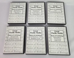 Grundlagen der Zellbiologie große pazifische Medien 6 DVD mit druckbaren PDFs Studienführer - Bild 1 von 4