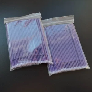 Disposable Micro Applicator Brushes Fine Great for Dental/Oral/Makeup 200 PCS - Picture 1 of 7