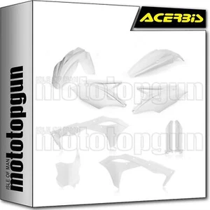 ACERBIS 0022985 KIT PLASTICHE COMPLETO BIANCO KAWASAKI KX 250 F 2018 18 2019 19 - Foto 1 di 3