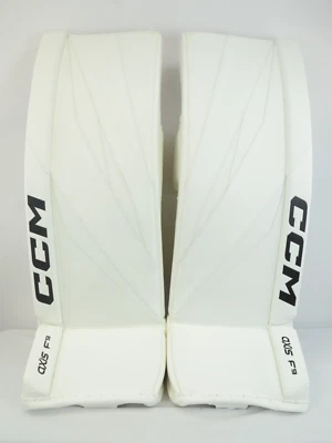 Almohadillas para piernas de portero senior CCM Axis F9 talla 34+1 blancas (0502-9710) Foto 1 de 4