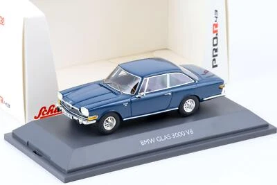 1:43 Schuco PRO.R43 BMW Vetro 3000 V8 1967 Blu 450913200 - Immagine 1 di 3