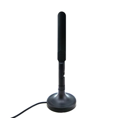 8dBi Wireless Antenna RP-SMA Extension Magnetic Stand PC WiFi BT Network Booster - Image 1 of 4