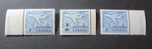 CANADA STAMPS #414/430/436 MINT 1964 "JET PLANE" SET MNH #3 - Picture 1 of 2