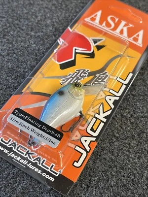 Jackall Aska 50 SR DISCONTINUED CRANKBAIT - Sparkle SS Shad - Изображение 1 из 4