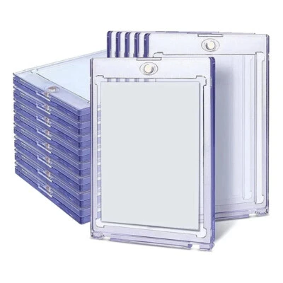 1x Fuerte Magnético 35PT-130PT Tarjetero UV, Funda Acrílica Transparente - Imagen 1 de 4
