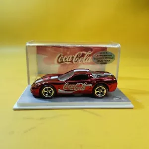 Hot Wheels 97 CORVETTE Rosso CROMO COCA COLA (WANGSTAR CUSTOM) PILOTI REALI - Foto 1 di 15