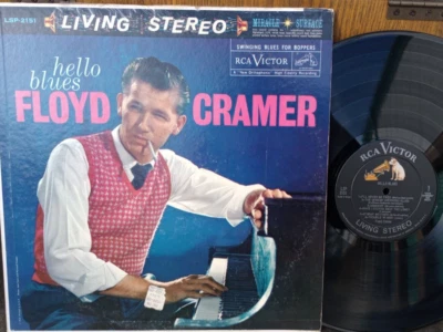 COUNTRY LP, #2, FLOYD CRAMER, HELLO BLUES,	LSP-2151, VG+, SPIN CLEANED !! - Image 1 of 3