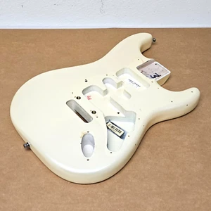 CUERPO Fender American Deluxe Jeff Beck Strat Olympic Pearl para Stratocaster EE. UU. - Imagen 1 de 18