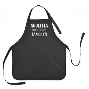 Abuelita Makes the Best Tamales, Tamales Apron, Abuelita Apron, Abuelita Gift - Picture 1 of 4