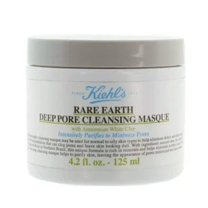 Kiehl's Clay Face Mask Rare Earth Deep Face Mask Pore Cleansing Detoxing -125ml - Picture 1 of 1