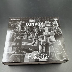 Takara Transformers Estilo Híbrido Convoy THS-02 Optimus Prime Versión Negra Limitada - Imagen 1 de 7