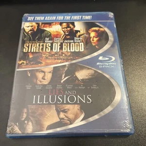 Streets Of Blood/Lies and Illusions [Double Feature Blu-ray, 2-discs 2009] - Picture 1 of 4