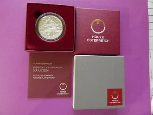 Österreich, 10 Euro 2012, Kärnten, Silber PP, Box/Zertifikat - Bild 1 von 3