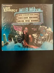 Live and Direct Miami 2008/Mixed by /Mixed by Murk, 2008 3 x CD Album - Picture 1 of 2