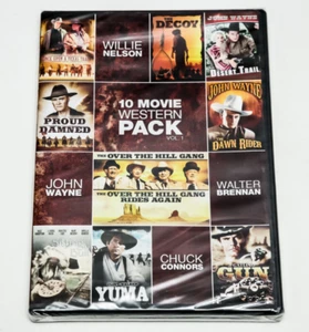 10-Movie Western Pack Volume 1 - NEW / SEALED - 13 Hours - Picture 1 of 3