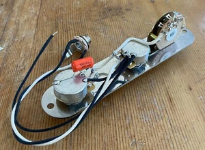 Arnés de cableado Fender Telecaster 500k CTS roble Grigsby interruptor .022 naranja caída - Imagen 1 de 10