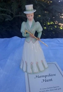 Dama de porcelana Lenox "Hampshire Hunt" - Imagen 1 de 3