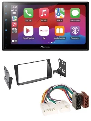 Pioneer DAB USB MP3 Bluetooth 2DIN Autoradio für Toyota Corolla E12U/E12J 2001-2 - Bild 1 von 4