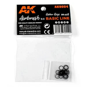 AK Interactive Small Rubber Seals - Airbrush Basic Line AK9004 - Picture 1 of 1