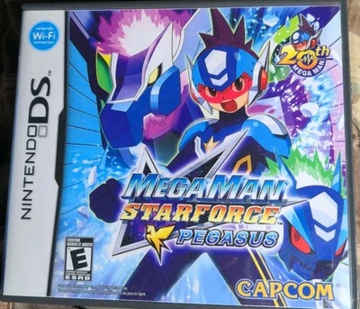 Mega Man Star Force: Pegasus (Nintendo DS, 2007) CIB Complete TESTED — 第 1/4 张图片