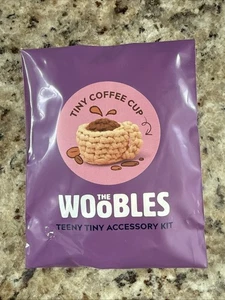 The Woobles TINY COFFEE CUP Teeny Tiny Accessory Crochet Kit No Hook 12+ - Picture 1 of 2