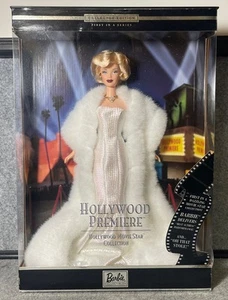 2000 MATTEL HOLLYWOOD PREMIERE BARBIE MOVIE STAR COLLECTION 26914 NRFB - Foto 1 di 7