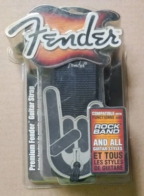 Mad Catz Fender Guitar Strap for Rockband / Guitar Hero Guitar Controllers - Image 1 of 4