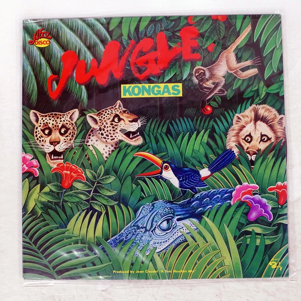 KONGAS JUNGLE BARCLAY GP677 Japan INSERT VINYL LP Foto 1 de 1