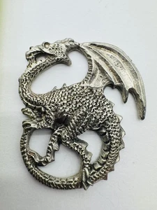 Gallo Drache Anhänger Zinn 2 Zoll Vintage Fantasy Design - Bild 1 von 3
