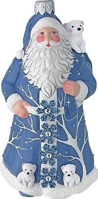 ONLY 30 MADE - BERGDORF GOODMAN BLUE VAUX CLAUS PATRICIA BREEN ORNAMENT - Image 1 of 4