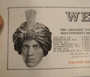 ANTIKER VINTAGE WERBELÖSCHER WEBSTER MAGIER MENTALIST MACON GEORGIEN - Bild 1 von 9