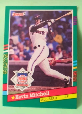 1991 Donruss Kevin Mitchell - All Stars - San Francisco Giants #438 - Image 1 of 2