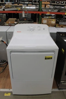 Hotpoint HTX26EASWWW 27" White Front Load Electric Dryer #157125 - Image 1 of 4