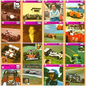 1930-70s FORMULA 1 RACING DRIVERS - 16 Sportscaster Trading Cards in Toploaders! - Picture 1 of 23