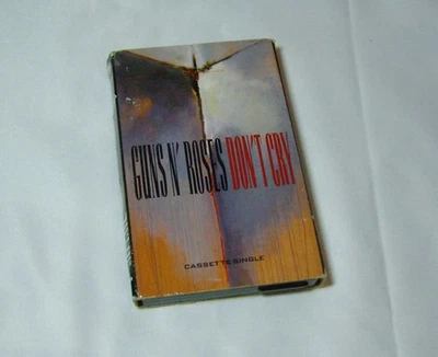 Guns N Roses - Don't Cry - Cassette Tape Single Foto 1 de 4
