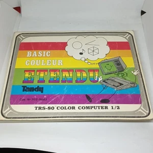 Manuel BASIC étendu TANDY TRS-80 Programmes Ordinateur vintage - Afbeelding 1 van 1