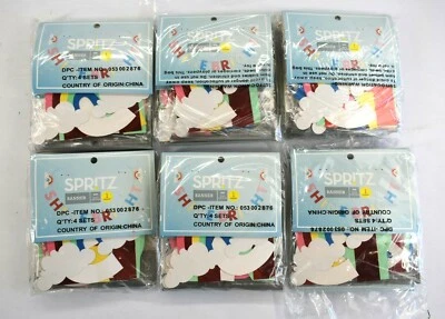 Lote 24 Sprits Brillan Brillante Arco Iris Decorativo Fiesta Favor Celebración Banner 72" Foto 1 de 4