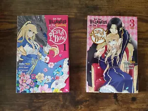 I'm the Villainess, So I'm Taming the Final Boss - Vol. 1 & Vol. 3 Lot - Picture 1 of 4